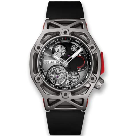 Hublot Ferrari Tourbillon Titanium 408.NI.0123.RX.